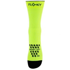 Skarpetki Do Padel/Tenisów Floky Floky S-Mash Dorosłych. Żółte skarpety męskie FLOKY, bez wzorów, z materiału. Za 208.99 zł.