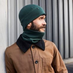 Czapka merino Weathergoods Sweden S/M zielona. Zielone czapki damskie WEATHER GOODS, bez wzorów, sportowe. Za 303.60 zł.