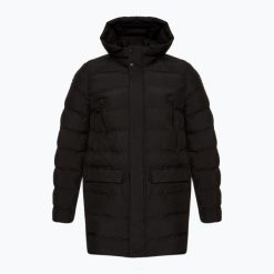 Kurtka męska Geox Spherica™ Parka. Czarne kurtki męskie Geox, na zimę, m, bez wzorów, bez kaptura. Za 909.99 zł.