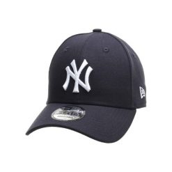 Czapka z daszkiem New Era 9FORTY The League MLB New York Yankees 10047538. Niebieskie czapki damskie New Era, bez wzorów, sportowe. Za 105.55 zł.