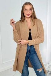 Sweter z rękawami typu nietoperz camelowy. Swetry nierozpinane damskie KESI, l, bez wzorów, z wełny, bez kołnierzyka, plus size, bez ramiączek. Za 178.78 zł.