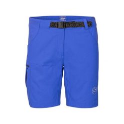 Spodenki trekkingowe damskie La Sportiva Lischana. Niebieskie szorty damskie La Sportiva, bez wzorów, z elastanu, sportowe. W wyprzedaży za 243.00 zł.