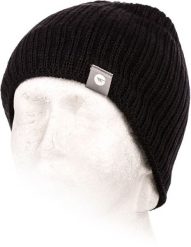 Hi-Tec Czapka męska Ramir Black. Czarne czapki męskie Hi-tec, na zimę, bez wzorów. Za 29.99 zł.