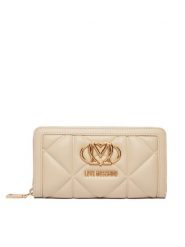 LOVE MOSCHINO Portfel JC5644PP1PLC0129 Beżowy. Brązowe portfele damskie Love Moschino, ze skóry. Za 529.99 zł.