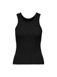 ONLY T-Shirt 31371 Czarny Comfort Fit. Czarne t-shirty damskie ONLY, xs, bez wzorów, bez kołnierzyka, bez ramiączek. Za 59.99 zł.