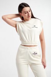 Bluza dresowa damska CHIARA FERRAGNI. Bluzy damskie Chiara Ferragni, xs, bez wzorów, z dresówki, bez ramiączek, bez kaptura. W wyprzedaży za 381.07 zł.