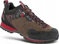 Buty trekkingowe męskie Kayland Vitrik GTX brązowe r. 42. Brązowe trekkingi męskie Kayland, bez zapięcia. Za 528.83 zł.