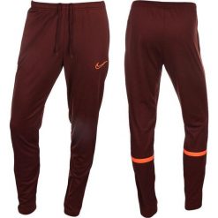Spodnie Sportowe damskie Nike Dri-Fit Academy 21. Brązowe spodnie dresowe damskie Nike, bez wzorów, sportowe, długie, dri-fit (nike). Za 143.75 zł.