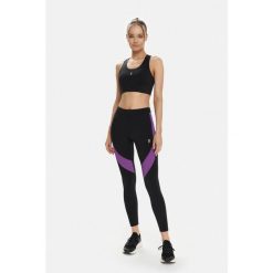 Legginsy NIGHT Cardio Bunny. Czarne legginsy damskie Cardio Bunny, bez wzorów. Za 179.00 zł.
