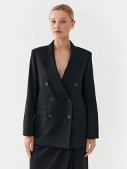 Weekend Max Mara Marynarka Yarden 2350461039 Czarny Regular Fit. Czarne marynarki i żakiety damskie Weekend Max Mara, bez wzorów, z wełny, bez kołnierzyka, bez ramiączek. Za 2,469.00 zł.