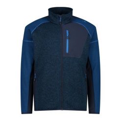 Kurtka CMP. Niebieskie kurtki męskie CMP, bez wzorów, sportowe, bez kaptura. Za 340.00 zł.