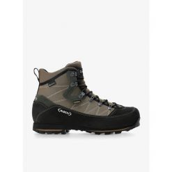 Buty GORE-TEX męskie AKU Trekker Lite III Wide GTX. Brązowe buty zimowe męskie Aku, bez wzorów, z gore-texu, bez obcasa, bez zapięcia. Za 1,037.00 zł.