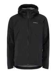 Craft Kurtka Everyday Hydro M – Wodoodporna i wiatroszczelna – Black. Czarne kurtki męskie Craft, m, bez wzorów, z tkaniny, bez kaptura. Za 533.50 zł.