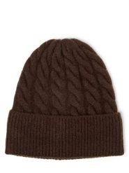 Marie Lund Czapka Kobiety Sztuczne włókno brązowy, ONE SIZE. Brązowe czapki damskie Marie Lund, bez wzorów, z włókna, eleganckie. Za 149.95 zł.