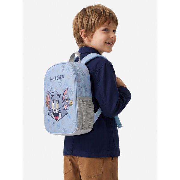 Plecak Tom & Jerry. Niebieskie plecaki męskie Tom & Jerry, bez wzorów, sportowe. Za 89.99 zł.
