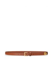 Lauren Ralph Lauren Pasek Damski 412912036001 Brązowy. Brązowe paski damskie Lauren Ralph Lauren, bez wzorów, ze skóry. Za 279.99 zł.