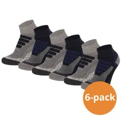 Skarpety turystyczne Xtreme Quarter, 6 par., Multi Blue. Niebieskie skarpetki damskie XTREME SOCKSWEAR, bez wzorów. Za 181.99 zł.