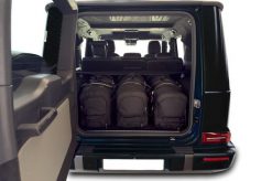 Torby Do Bagażnika Mercedes-Benz G 2018-2023 3Szt Kjust. Czarne torby podróżne damskie KJUST, bez wzorów, z kauczuku. Za 1,140.00 zł.