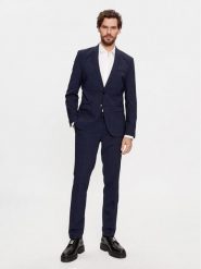 Hugo Garnitur Arti/Hesten232X 50496660 Granatowy Extra Slim Fit. Niebieskie garnitury męskie Hugo, m, bez wzorów, z syntetyku. Za 1,909.00 zł.