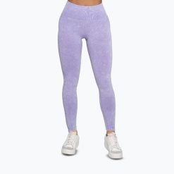 Legginsy GymBeam Lift. Fioletowe legginsy damskie GYMBEAM, bez wzorów. Za 89.99 zł.