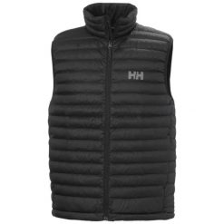 Kurtka puchowa bez rękawów Helly Hansen Sirdal. Czarne kurtki męskie Helly Hansen, l, bez wzorów, z materiału, bez kaptura. Za 508.00 zł.
