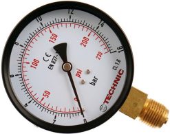 Fluke Manometr ciśnieniomierz Pneumatyki Hydrauliki 1/2" 0-16bar 100mm dolny. Ciśnieniomierze Fluke. Za 48.99 zł.