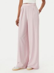 Guess Spodnie materiałowe V6GB08 W1771 Różowy jasny Regular Fit. Czerwone spodnie materiałowe damskie Guess, z aplikacjami, z materiału. Za 344.99 zł.