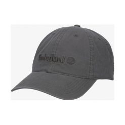 Timberland Czapka Cotton Canvas , szary, rozmiar ONE SIZE. Szare czapki damskie Timberland, bez wzorów. W wyprzedaży za 119.99 zł.
