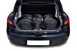 Torby Do Bagażnika Renault Clio 2012-2019 3Szt Kjust. Czarne torby podróżne damskie KJUST, bez wzorów, z kauczuku. Za 944.00 zł.