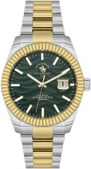 Zegarek Santa Barbara Rocket Polo Club Zegarek męski Santa Barbara Rocket Polo Club SB.1.10654-5 srebrny. Szare zegarki męskie Santa Barbara Rocket Polo Club, bez wzorów, srebrne. Za 950.00 zł.