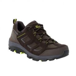 Buty trekkingowe męskie Jack Wolfskin Vojo 3 Texapore Low. Brązowe buty zimowe męskie Jack Wolfskin, bez wzorów, z materiału, bez obcasa, bez zapięcia. Za 663.00 zł.