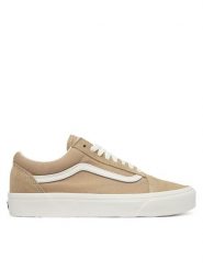Vans Tenisówki Old Skool VN000EDY4MG1 Beżowy. Brązowe trampki i tenisówki damskie Vans, bez wzorów, z materiału, bez zapięcia. Za 369.99 zł.