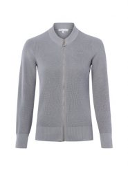 Marie Lund Kardigan Kobiety Bawełna szary, XL. Szare kardigany damskie Marie Lund, xl, bez wzorów, z bawełny, wizytowe, bez kołnierzyka. Za 199.95 zł.