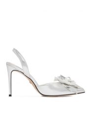 GINO ROSSI Szpilki CEO-ROSE-LT2155-1 Srebrny. Szare szpilki damskie Gino Rossi, bez wzorów, ze skóry, bez obcasa, na szpilce, bez zapięcia. Za 429.99 zł.