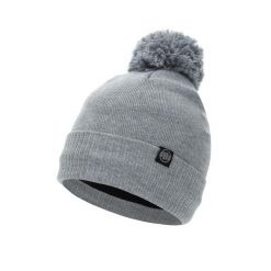 Czapka męska Pitbull zimowa Bubble Small Logo II. Szare czapki męskie PITBULL, na jesień, bez wzorów. Za 59.00 zł.