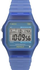 Zegarek Timex Zegarek męski Timex TW2Y34200 niebieski. Niebieskie zegarki męskie Timex, bez wzorów. Za 499.00 zł.