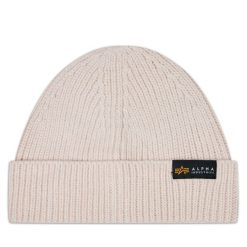 Czapka Alpha Industries. Białe czapki męskie Alpha Industries, na zimę, bez wzorów. Za 119.99 zł.