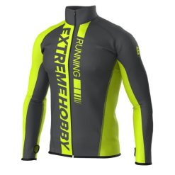 Bluza męska do biegania rozpinana EXTREME HOBBY DRAFT. Zielone bluzy męskie EXTREME HOBBY, na jesień, m, bez wzorów, z elastanu, sportowe, bez ramiączek, bez kaptura. Za 219.00 zł.