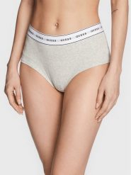 Guess Figi brazylijskie Carrie O97E03 KBBU1 Szary. Szare majtki damskie Guess, z bawełny. Za 59.99 zł.