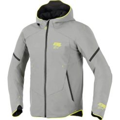 Motocyklowa kurtka przeciwdeszczowa Alpinestars Aeroshell. Szare kurtki sportowe męskie Alpinestars, xl, bez wzorów, z softshellu, bez kaptura. Za 1,329.50 zł.