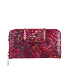 Czerwony portfel damski BajuBaj ze skóry naturalnej – funkcjonalność i styl w jednym PD2006s170 RFID. Czerwone portfele damskie ze skóry. Za 190.00 zł.