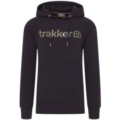 Bluza Męska Wędkarska Trakker Cr Logo Hoody Black Camo Bawełna. Czarne bluzy męskie TRAKKER, m, bez wzorów, z bawełny, sportowe, bez ramiączek, bez kaptura. Za 203.99 zł.