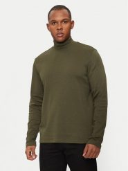 Blend Golf 20717343 Zielony Regular Fit. Zielone swetry męskie Blend, m, bez wzorów, z bawełny, bez kołnierzyka, bez ramiączek. Za 59.99 zł.