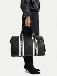Nine West Torba weekendowa EO-LIGHT ELEGANCE-TK25737 Czarny. Czarne torby podróżne damskie Nine West, bez wzorów, ze skóry. Za 399.99 zł.