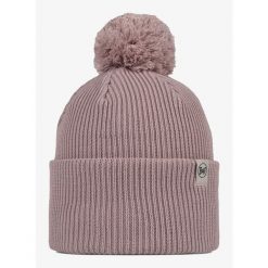 Czapka zimowa Buff Renvi - rosewood. Czerwone czapki męskie Buff, na zimę, bez wzorów. W wyprzedaży za 97.44 zł.