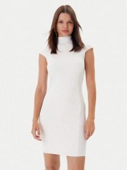 Marciano Guess Sukienka codzienna 4BGK0A 5661Z Beżowy Bodycon Fit. Brązowe sukienki damskie Marciano Guess, na co dzień, z aplikacjami, z syntetyku, bez kołnierzyka, bez ramiączek, bodycon. Za 459.99 zł.