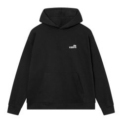 Kubota Bluza Z Kapturem Unisex Move Czarna. Czarne bluzy damskie Kubota, xl, bez wzorów, z bawełny, bez ramiączek, z kapturem. Za 249.99 zł.