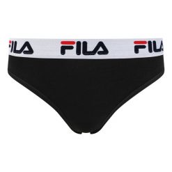 Woman Culotte. Czarne majtki damskie Fila, z bawełny. Za 127.99 zł.