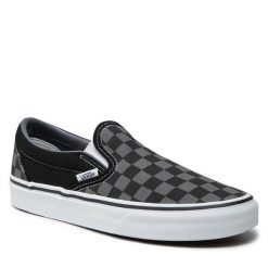 Tenisówki Vans. Czarne trampki i tenisówki damskie Vans, bez wzorów, bez zapięcia. Za 219.99 zł.
