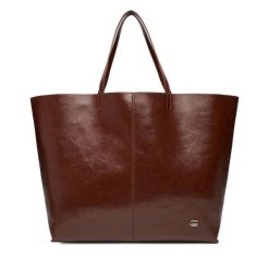 Torebka G-Star Raw. Brązowe shopperki damskie G-Star Raw, bez wzorów, bez dodatków. Za 179.99 zł.